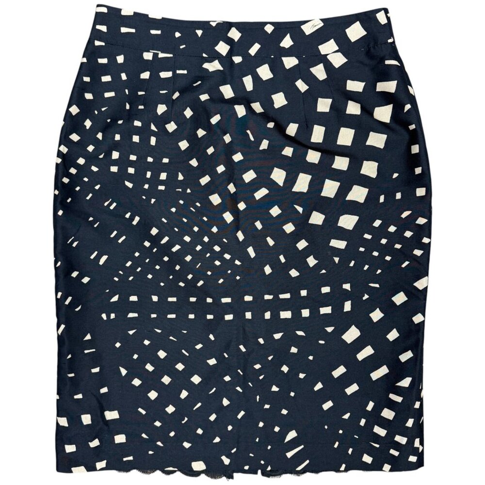 Women's TRINA TURK Silk Patterned Pencil Skirt | Size 6‎